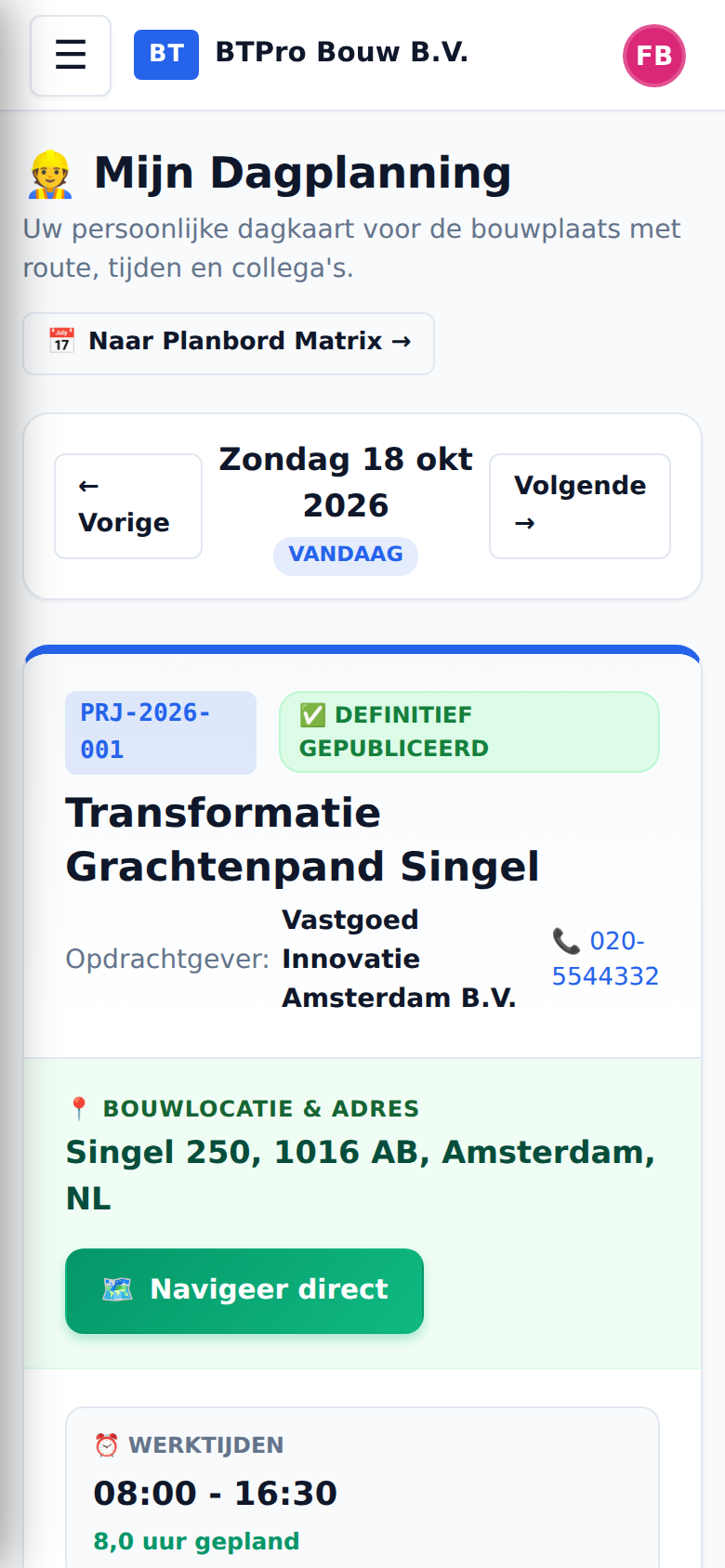 Mobiele Dagkaart
